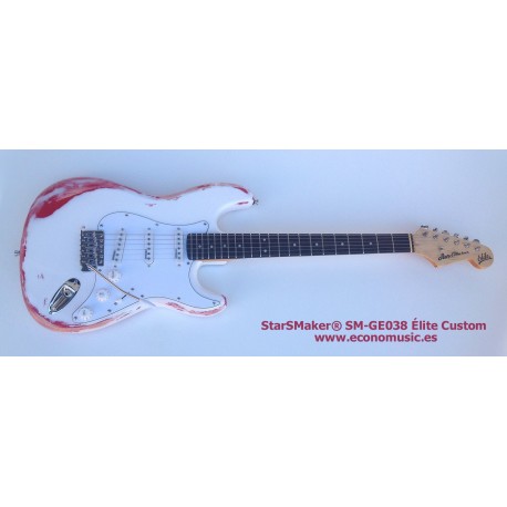 Guitarra eléctrica StarSMaker® SM-GE038 Élite Custom extreme relic 62