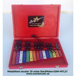 Metalófono Escolar StarSMaker® SM-MTL27